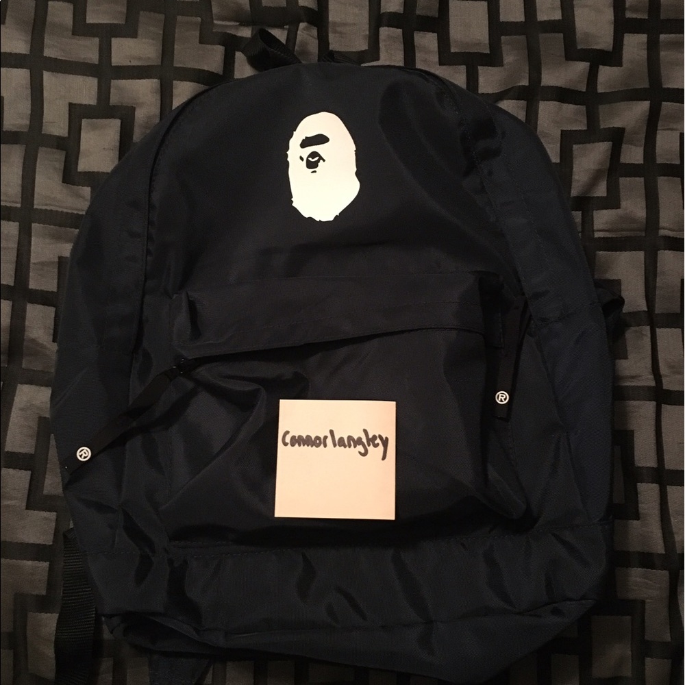 bape backpack (a bathing ape)