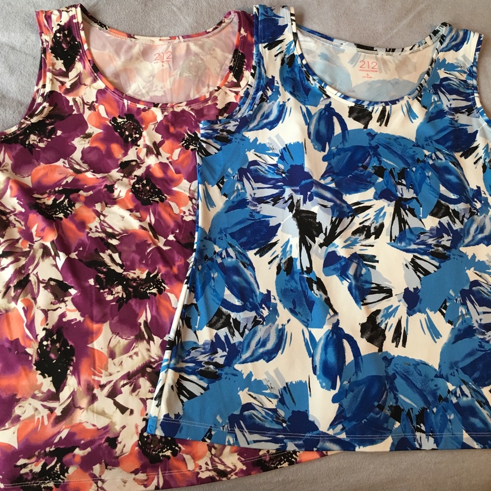 Set of 2 - 212 collection nylon tank tops