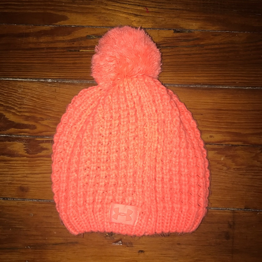 Neon Orange/Pink beanie