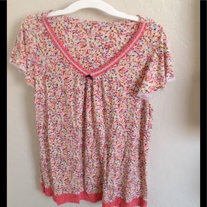 Woman's Plus Size Pajama Top / Lounge Top