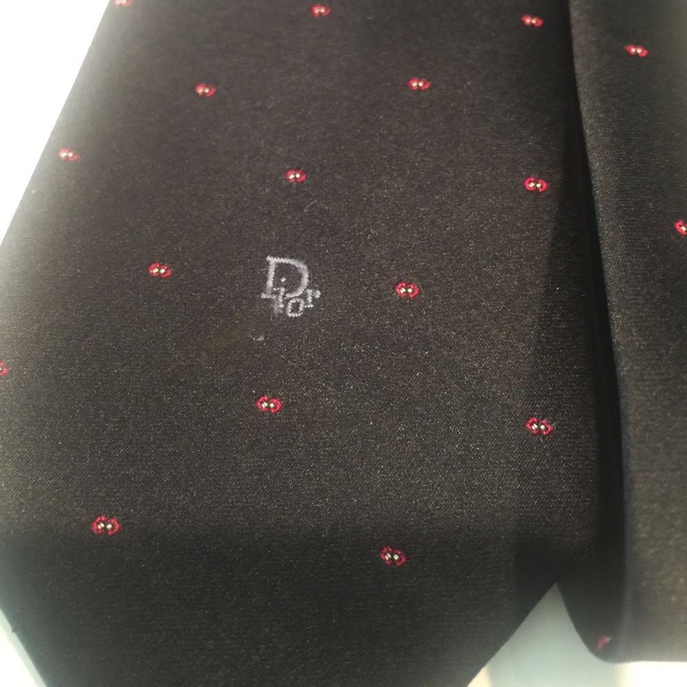 Christian Dior logo Tie wpl 125