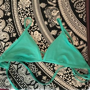 Jolyn Triangle Bikini top- tie back