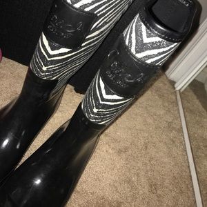 Coach rain boots