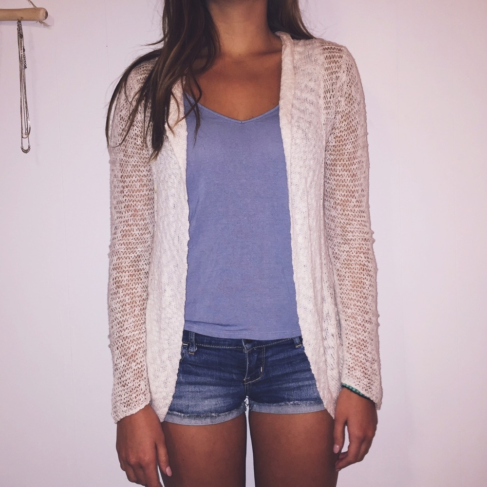 ROXY cream cardigan
