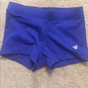 Blue varsity spandex