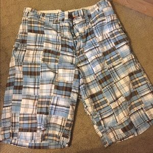 Plaid shorts