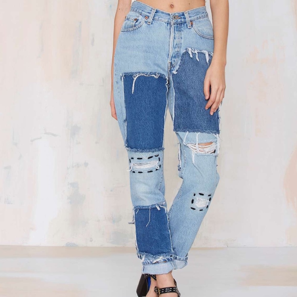 repurposed 501 Vintage Levi's