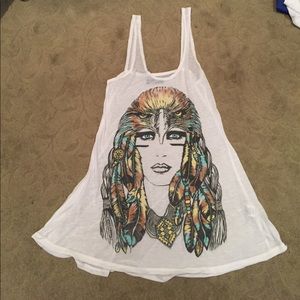 Lauren Moshi graphic tank!