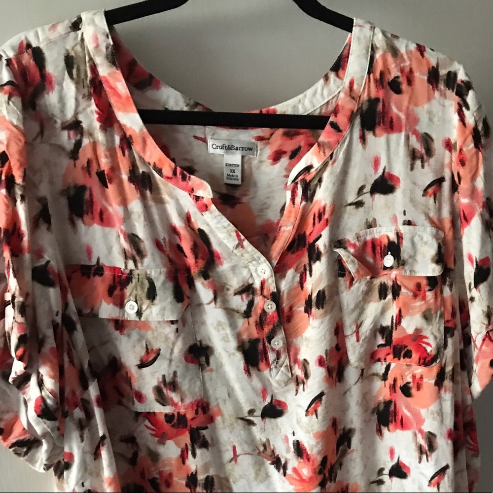 SOLD Croft&Barrow 3X Blouse