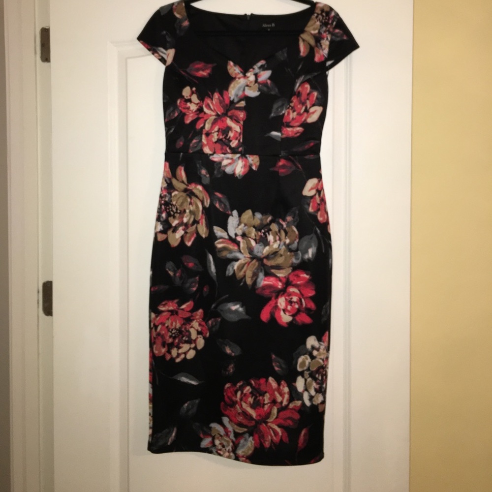 Beautiful Floral Alexa B Dress. Size 6