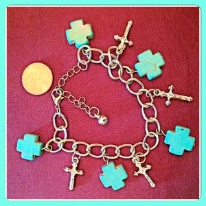 30% OFF BUNDLES✨Cross & Crucifix Charm Bracelet✨ 30% OFF BUNDLES✨Cross & Crucifix Charm Bracelet✨
