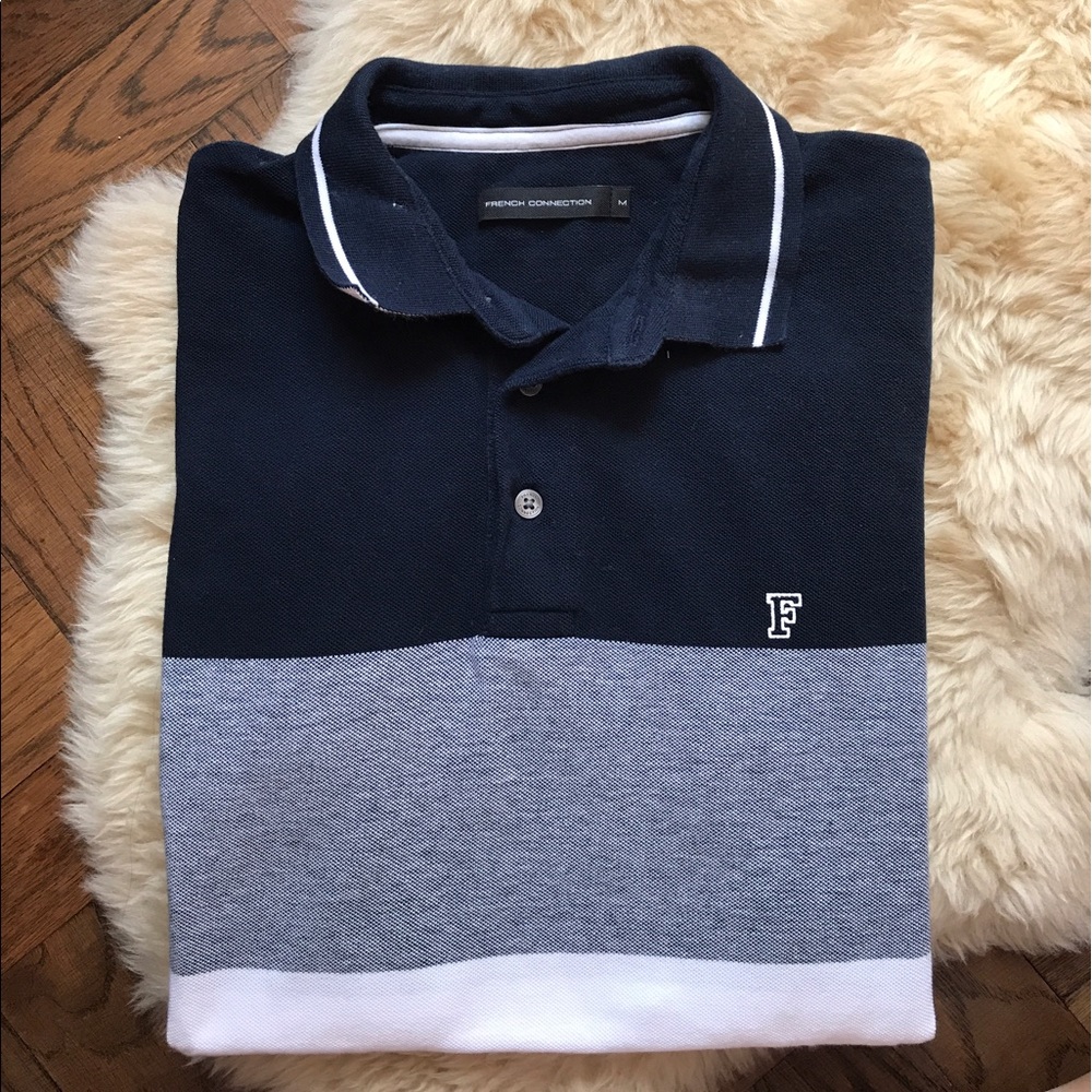 French Connection Polo Men's - Picture 2 of 6