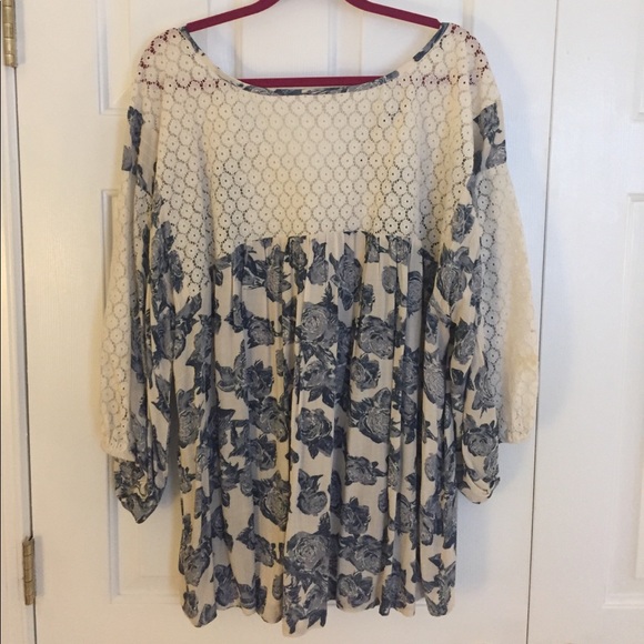 Free People Flower Blouse - Picture 4 of 4