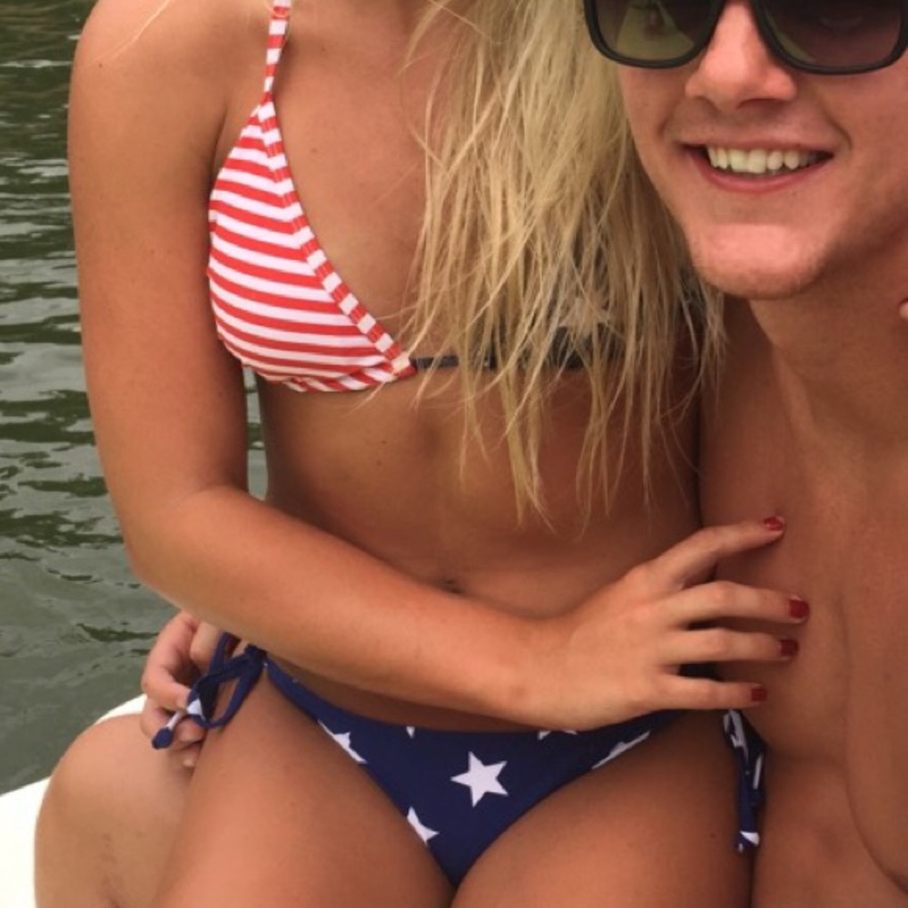 Stars and Stripes swim suit