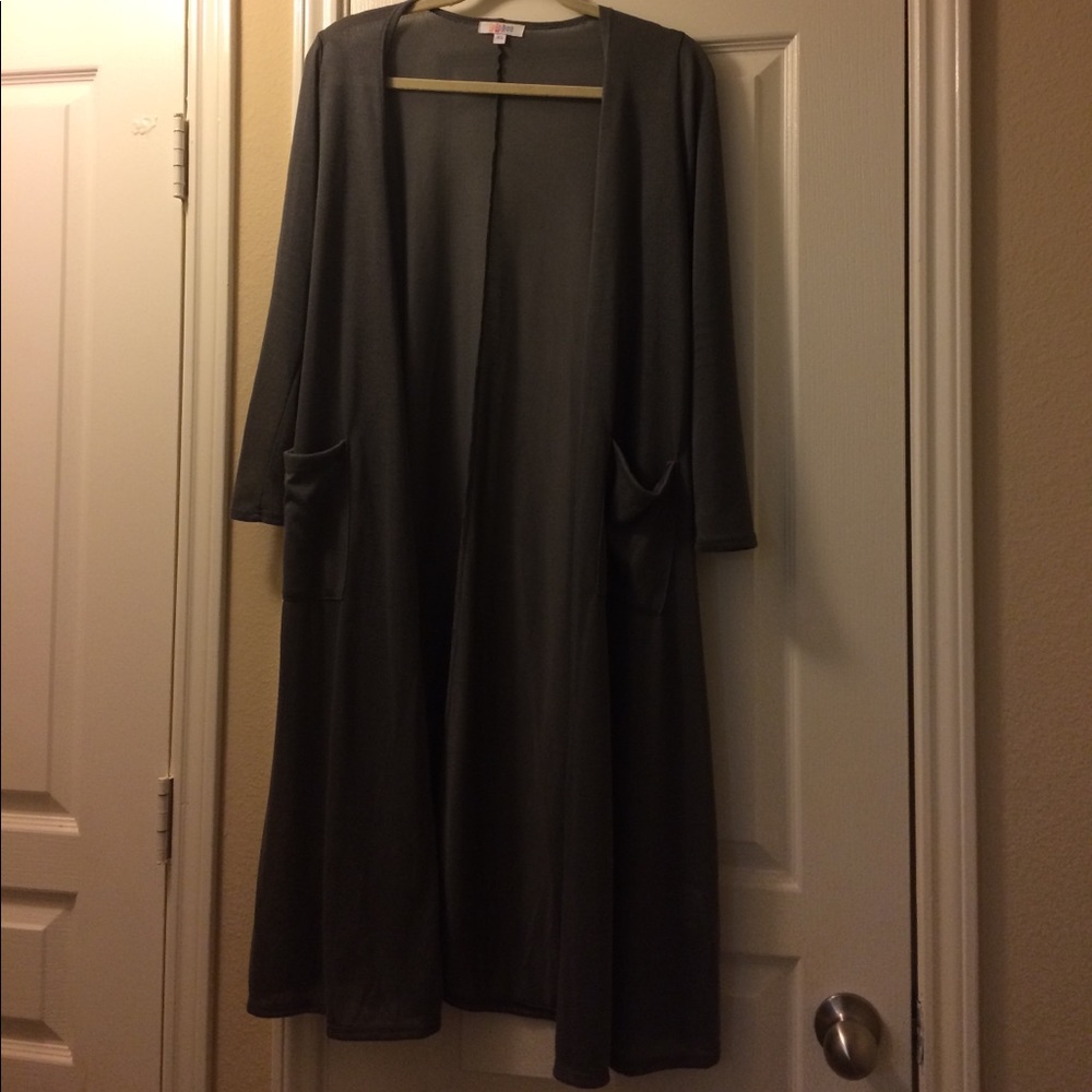 Solid Grey LuLaRoe Sarah