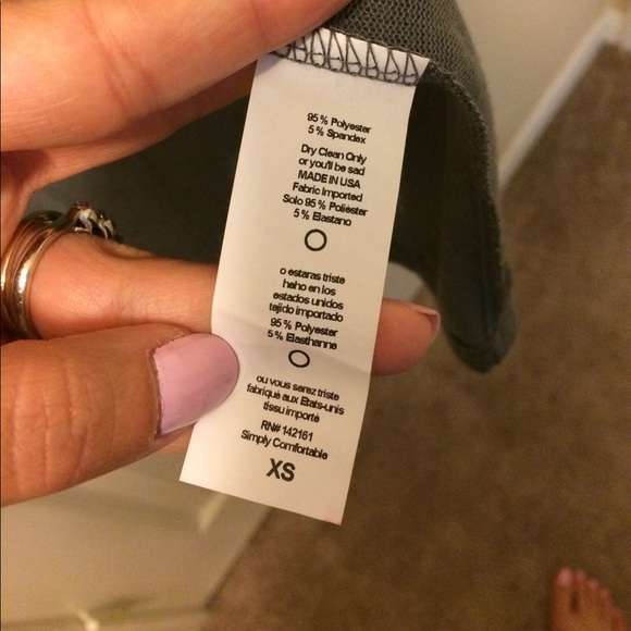 Solid Grey LuLaRoe Sarah - Picture 4 of 4