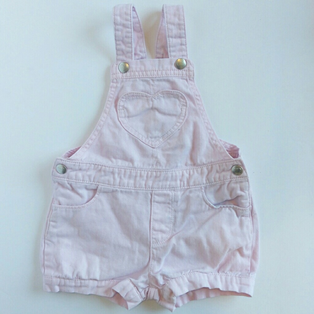 Pink overalls