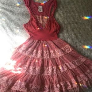 Free People mini summer dress