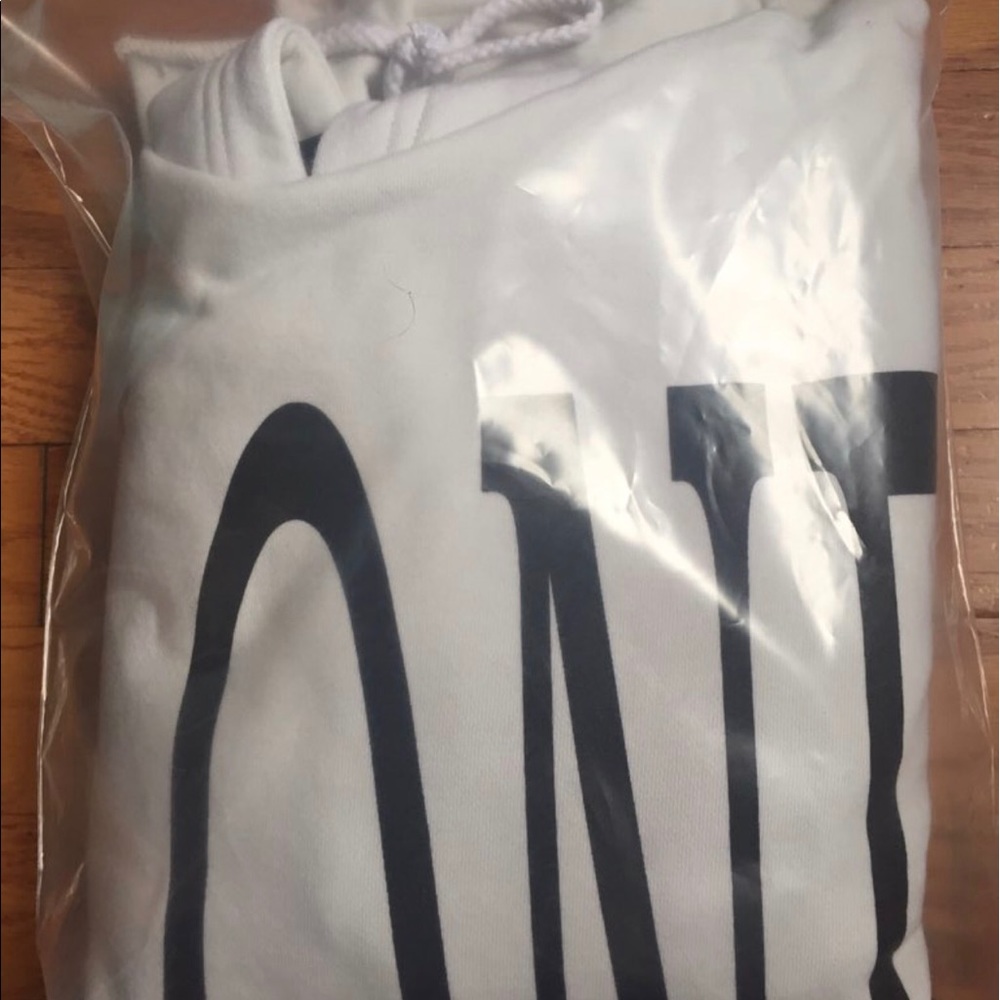 White Vlone Hoodie Reversible - Picture 2 of 4