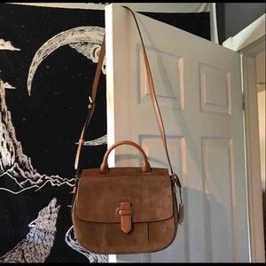 Michael Kors Large Suede Crossbody