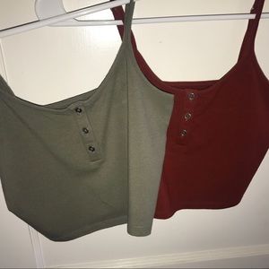 Forever 21 crop tops