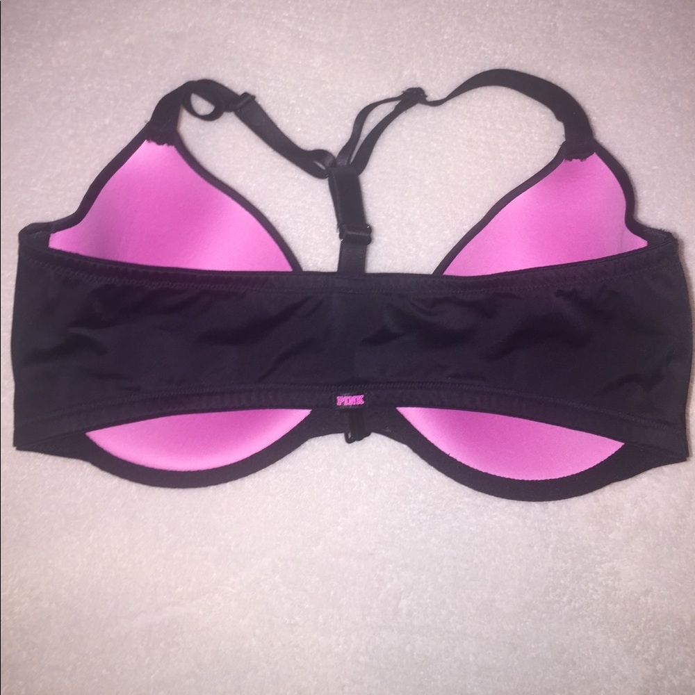 Vs pink t-back bra