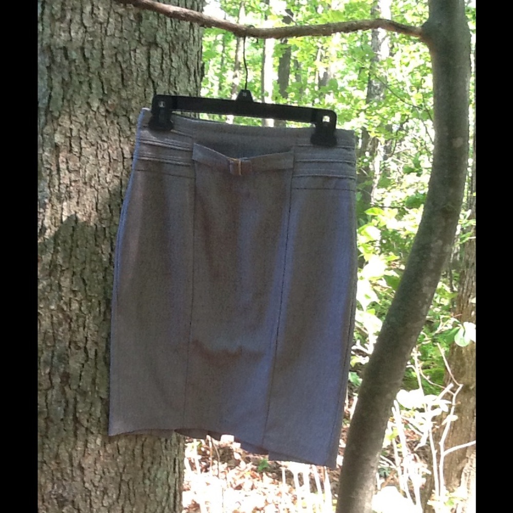 Grey Skirt Great for Work and Interviews!