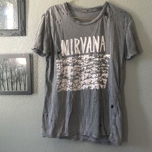 Distressed Nirvana tee