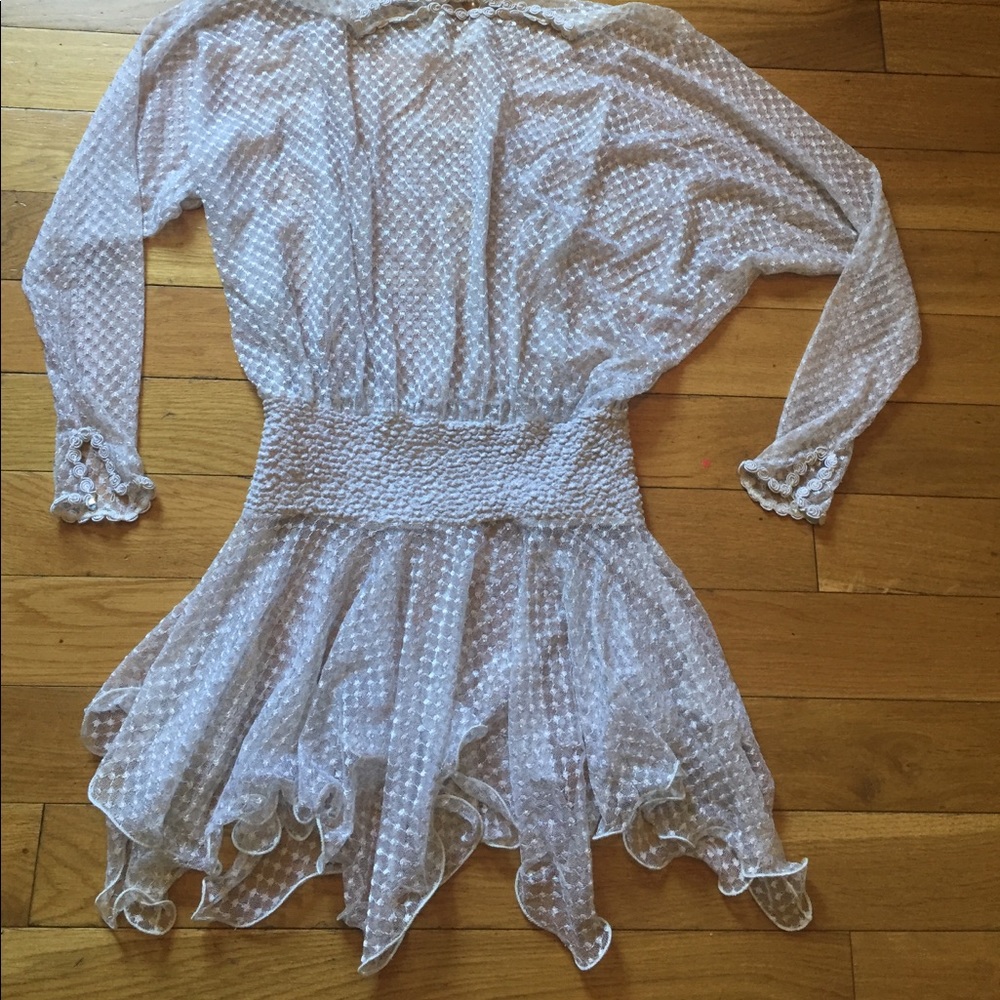 Beautiful vintage sheer dress/top💋
