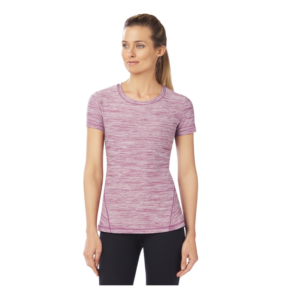 NEW Shape Trail Tee Magenta Heather