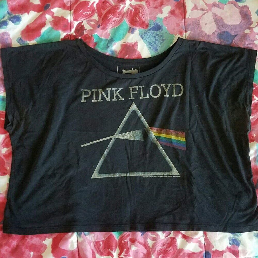 F21 Pink Floyd Crop top