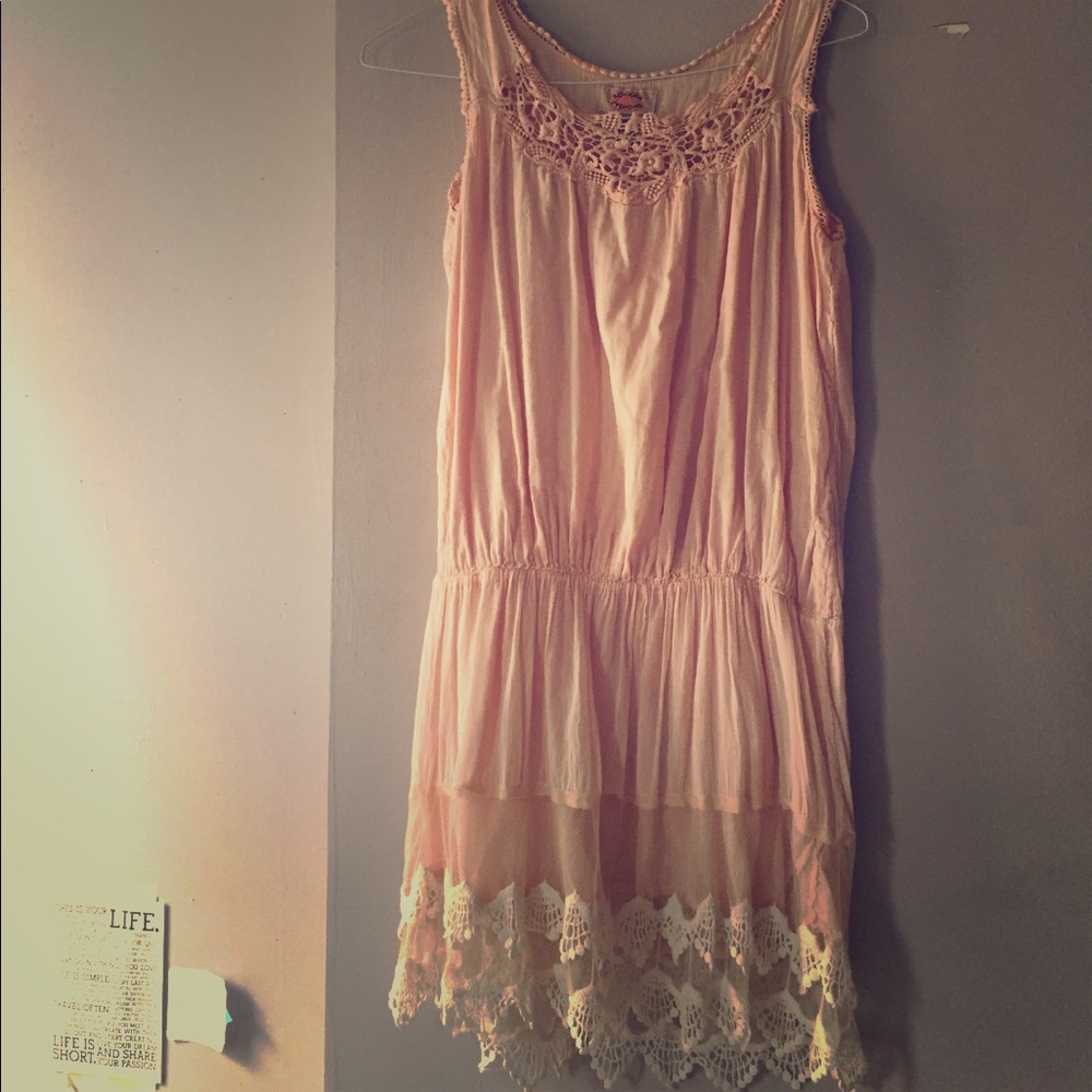 Summer blush dress