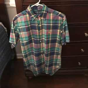 Plaid Ralph Lauren Button Down Shirt