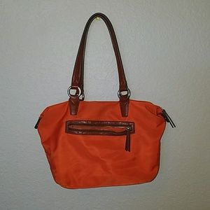 Liz Claiborne Orange Shoulder Bag