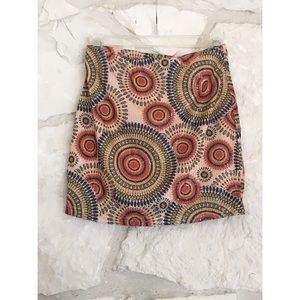 Sequin Patterned BodyCon Mini Skirt