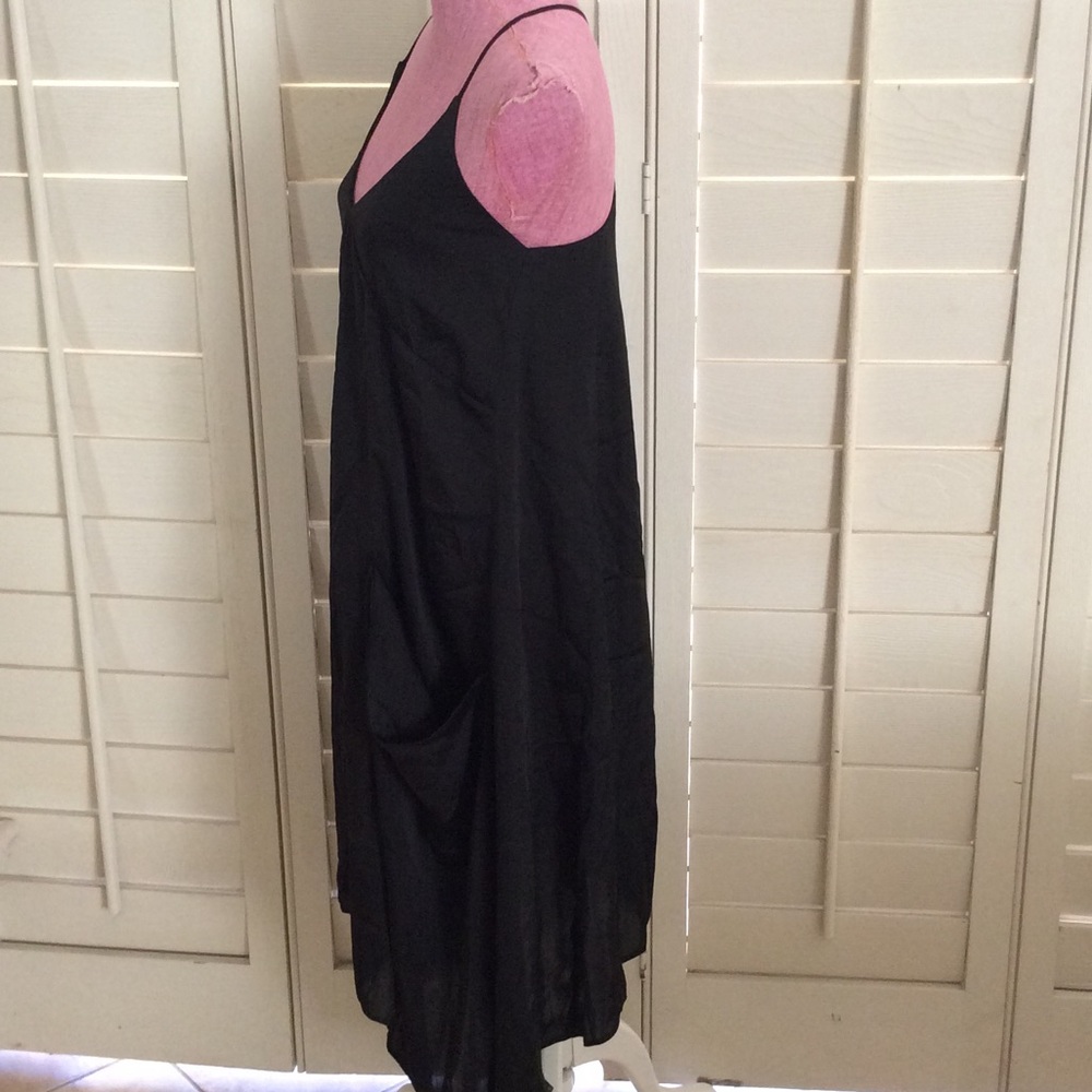 New Black Asymmetric Dress - Picture 5 of 6