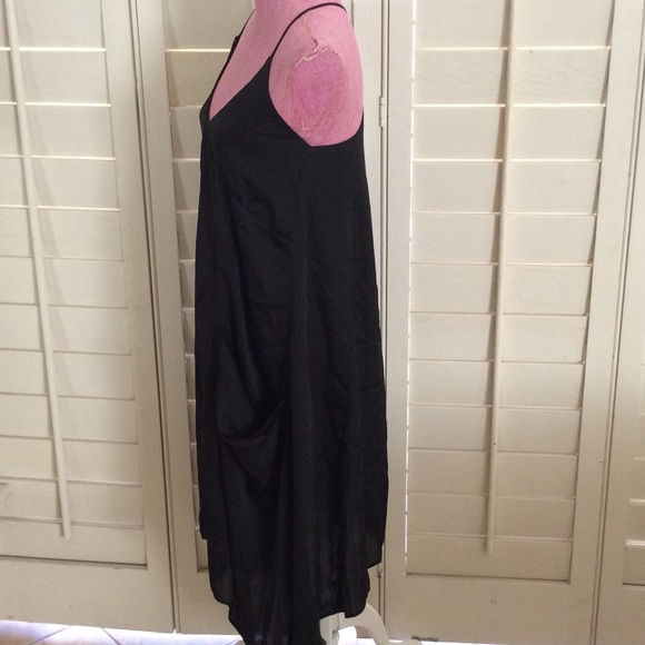 New Black Asymmetric Dress - Picture 5 of 6