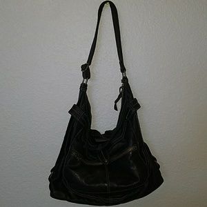 Black Canvas Converse Hobo bag