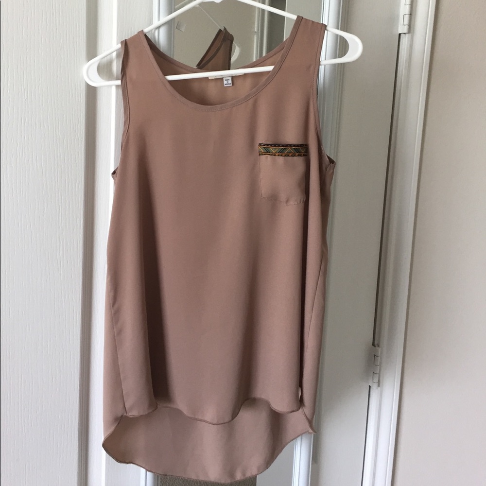 High low tank top
