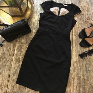 Bodycon Mini Cap Sleeved Audrey Hepburn Style Gown