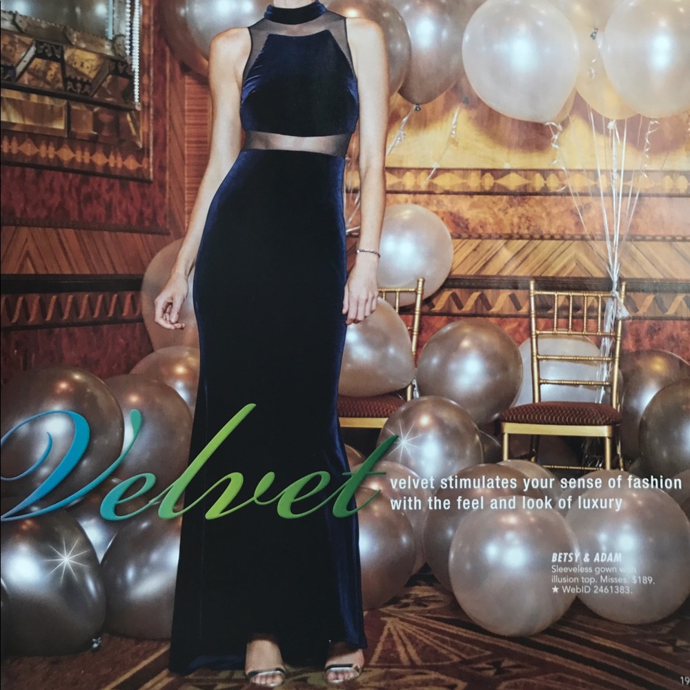 Betsy and Adam sleeveless gown