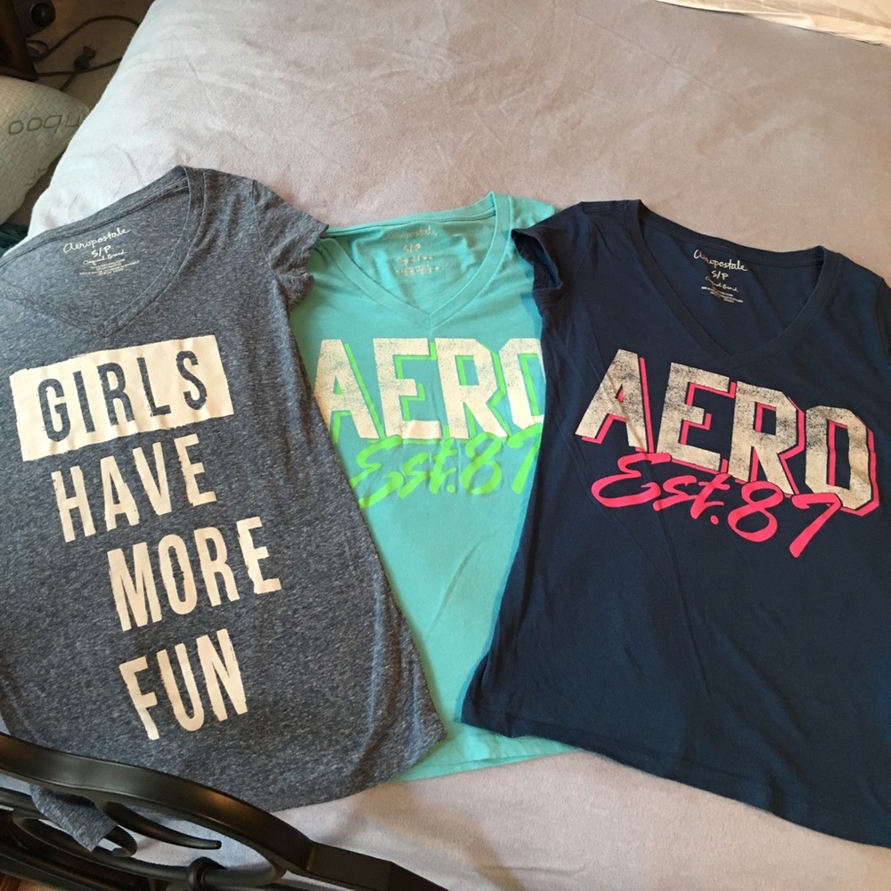 Set of 3 Aero t-shirts