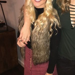 Fur vest