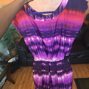 Sleeveless Multi-Colored Dress
