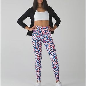 Lululemon Red White + Blue Legging