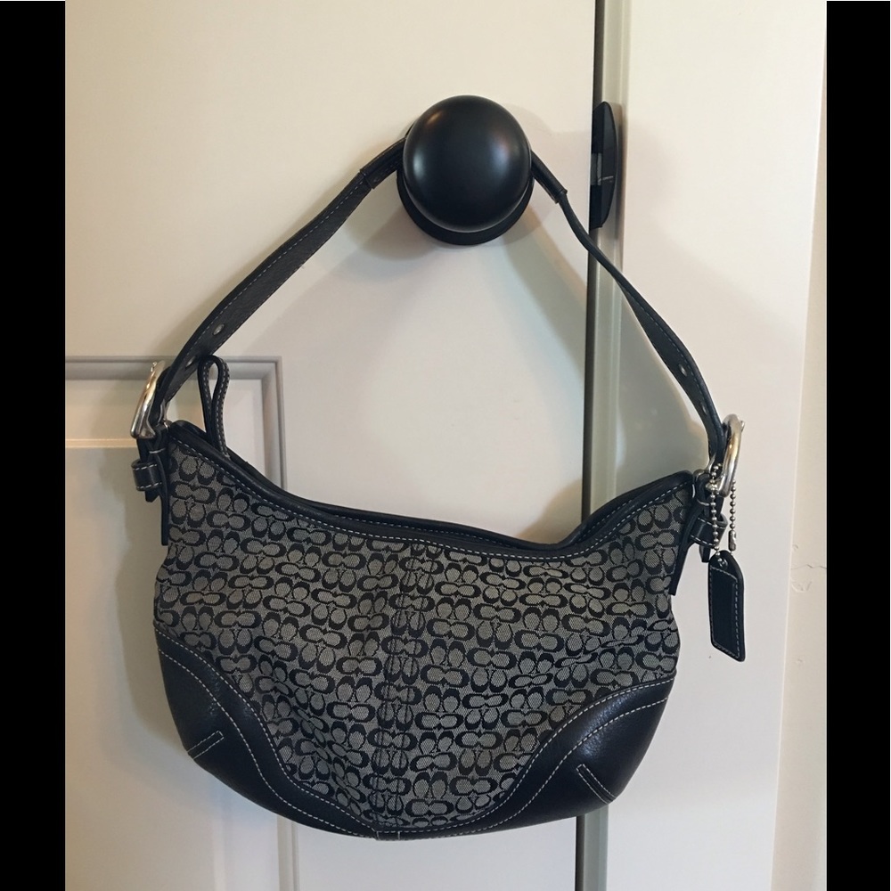 Authentic Coach signature C Hobo purse/handbag
