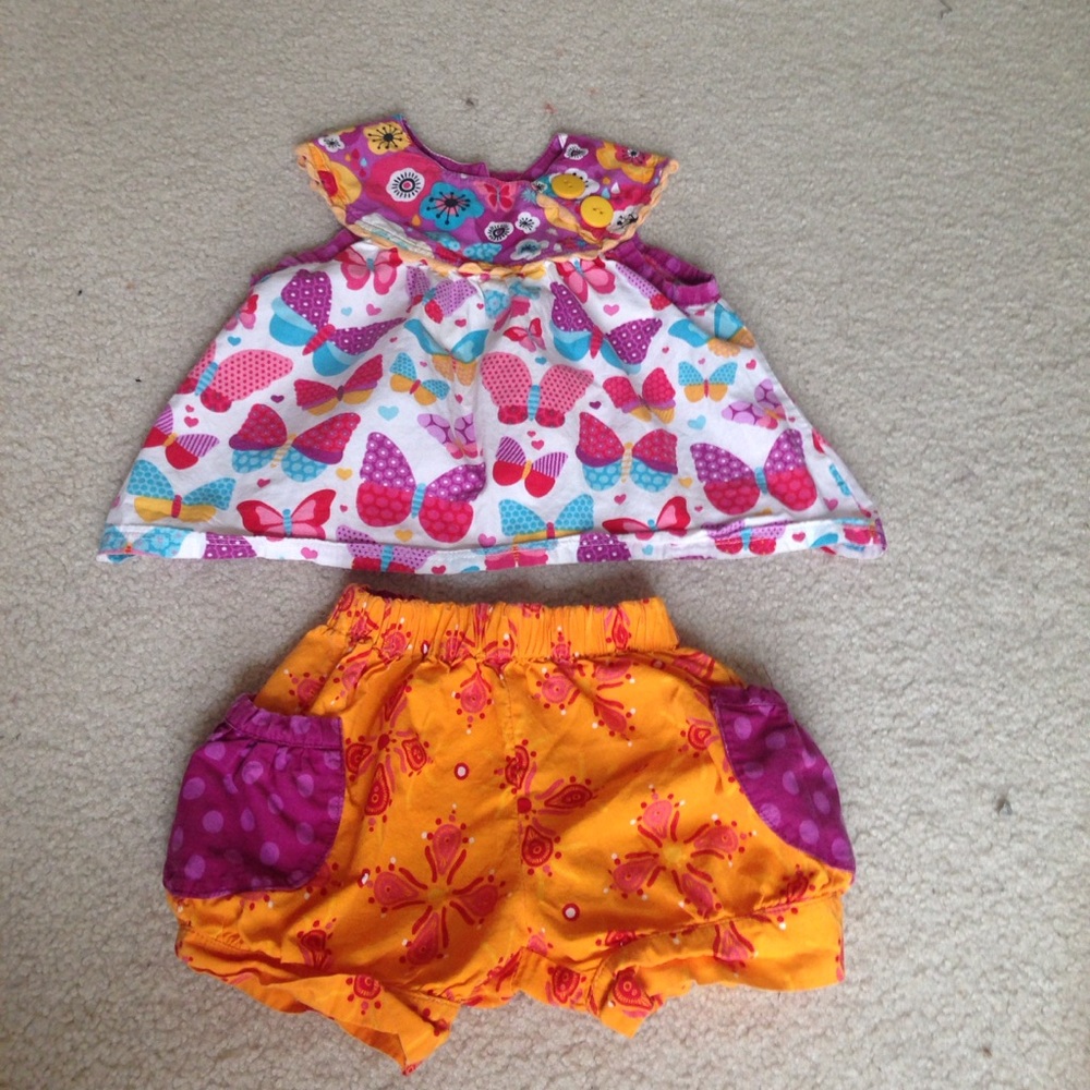 Jelly the pug boatneck swing top and shorts