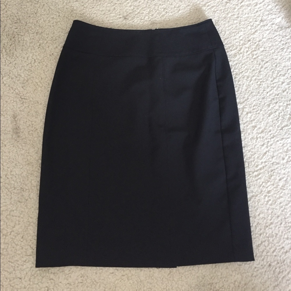 Black pencil skirt