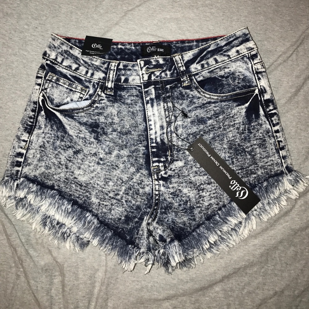 Frayed shorts