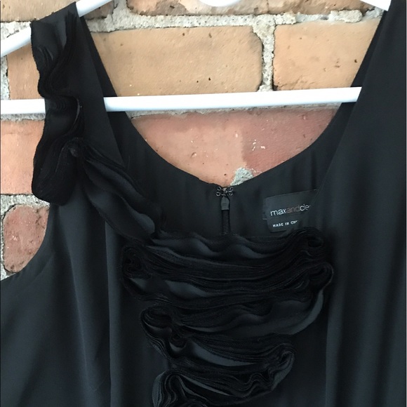 MaxandCleo black cocktail dress - Picture 6 of 8